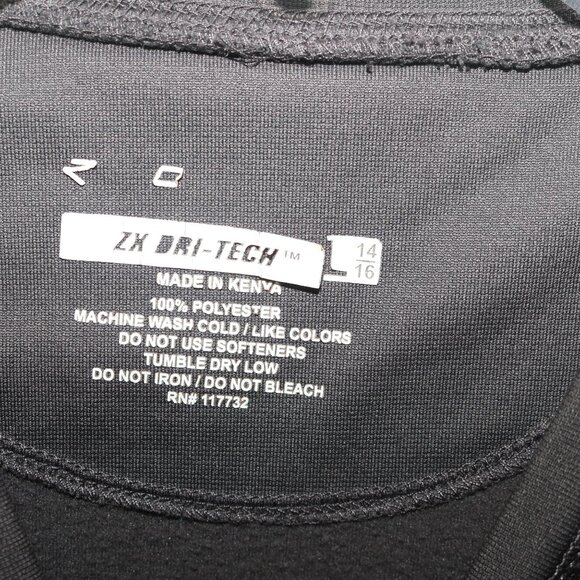 ZX Dri-Tech boys sweatshirt 14/16 - Picture 2 of 3